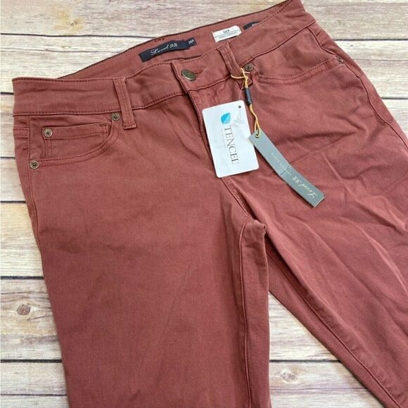 NWT Anthropologie Level 99 Lily Skinny Straight Tencel Jeans - Picture 4 of 6